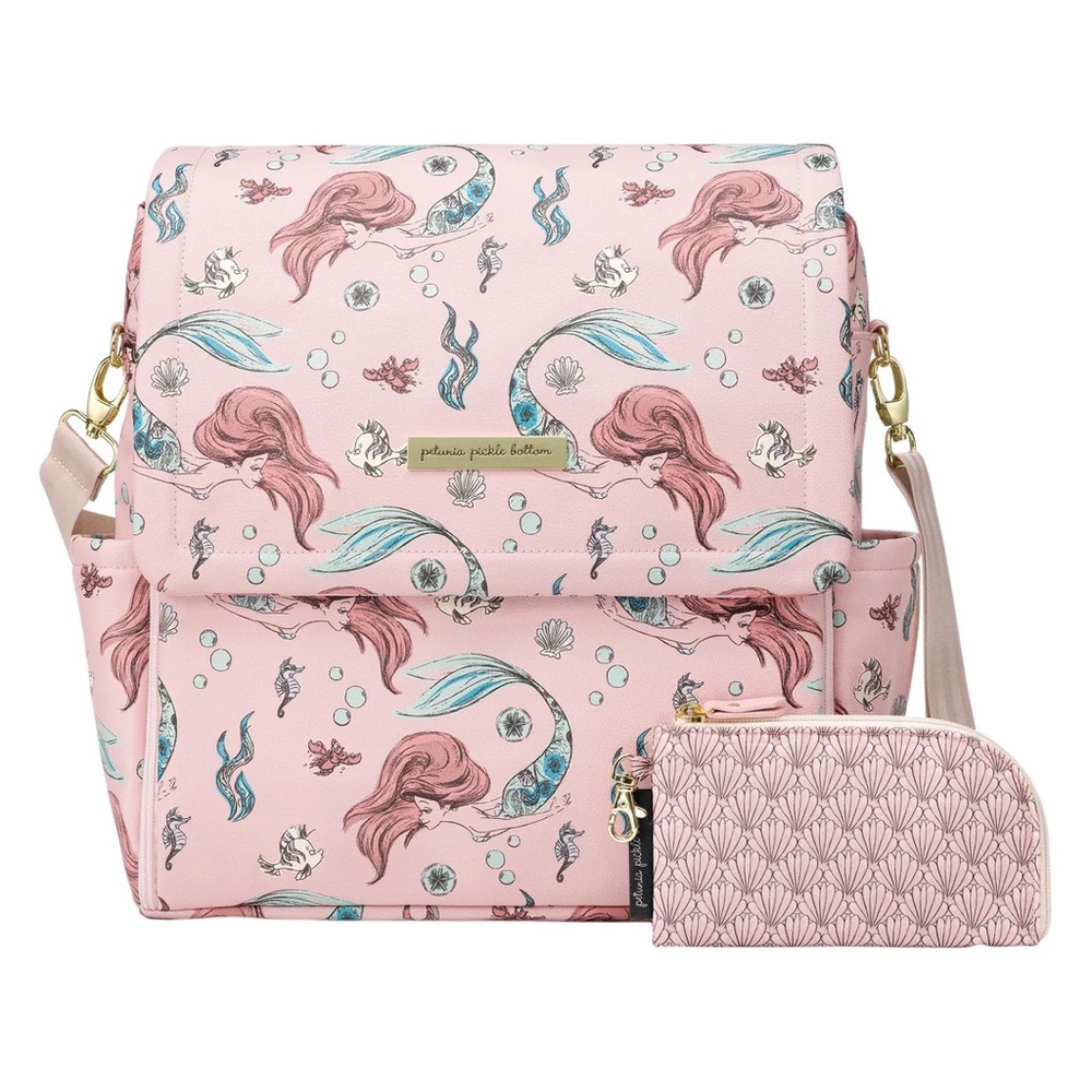 Petunia Pickle Bottom Boxy Little Mermaid Diaper Bag